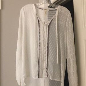 Matilda Jane white blouse